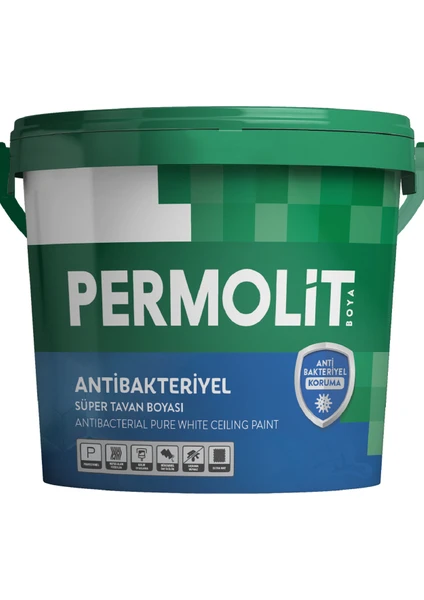Permolit Antibakteriyel Süper Tavan Boyası 3.5 Kg